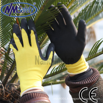 Gants protecteurs de main de latex de NMSAFETY avec la certification de la CE